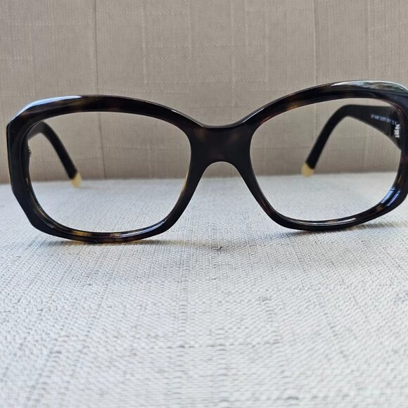 Vintage DKNY Glasses Frame Dark Brown Tortoise 55[]17 130 DY4048 3016 Eyeglasses - Picture 9 of 12